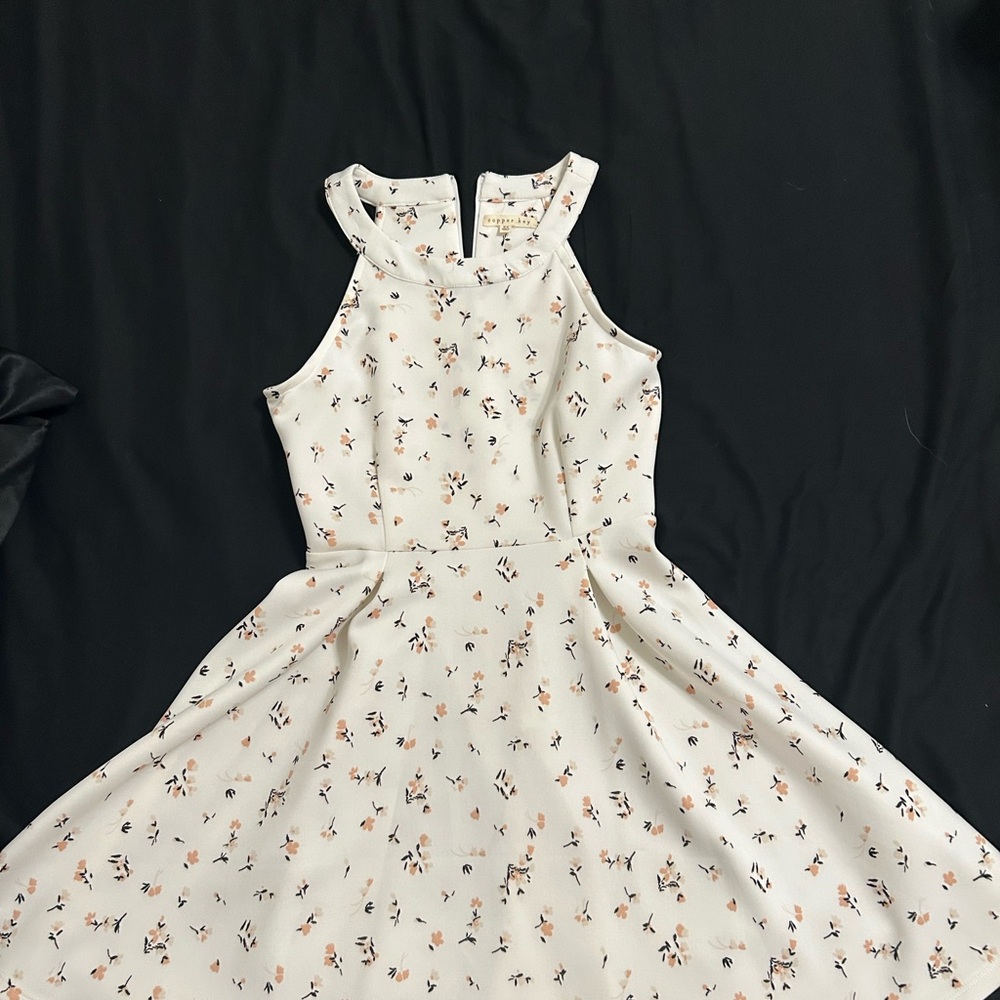 Floral Cream Dress